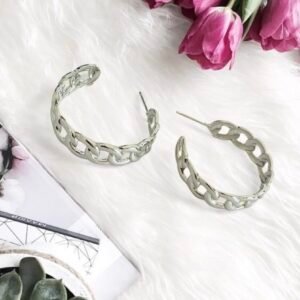 Chain Hoop Earring