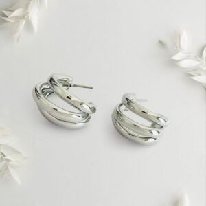 Multi-Loop Round Earring