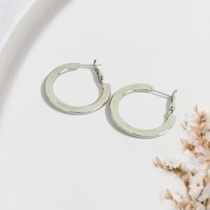 Silver Hoop Earrings